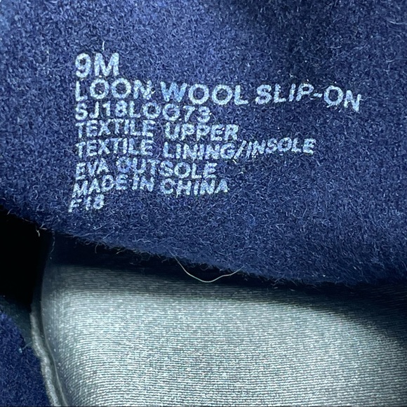 JSport by Jambu Loon Wool Women's Size 9 Shoes Blue Slip On Comfort Loafer Flat - Picture 11 of 11